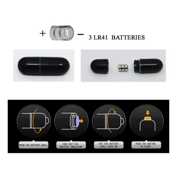 Pretty Love Vibrating Cock Ring Locker Black - Image 6