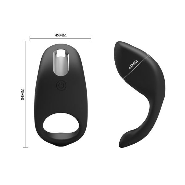 Cockring Gemma USB Silicone Black - Image 7