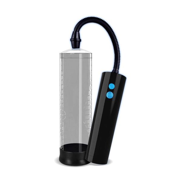 Penis Pump with Remote ontrol PSX05 USB Rechargeable Clear - Image 2