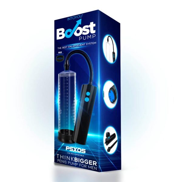 Penis Pump with Remote ontrol PSX05 USB Rechargeable Clear - Image 5