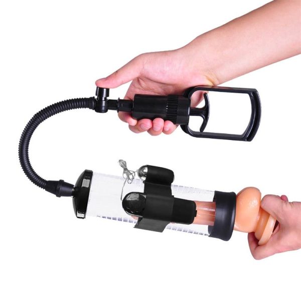 Manual Penis Pump with Vibration Attachment PSX06 - Image 3