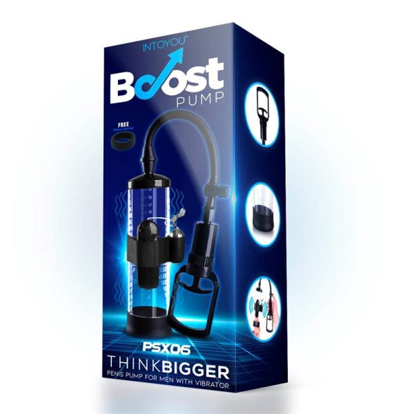 Manual Penis Pump with Vibration Attachment PSX06 - Image 4