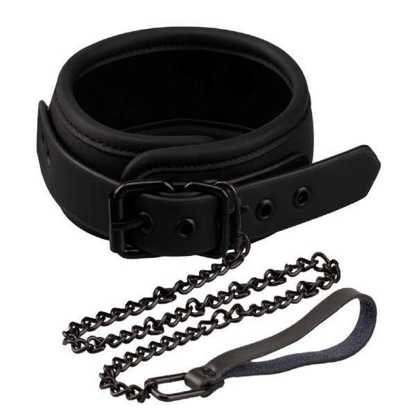 Collar with Leash Vegan Leather - Image 2