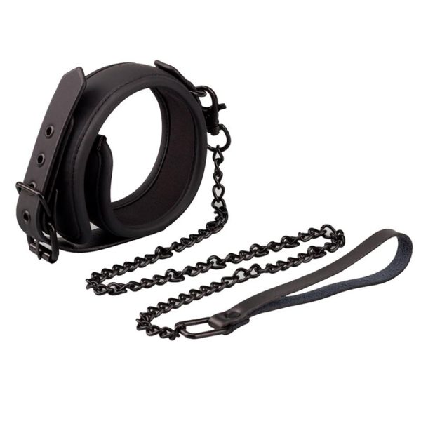 Collar with Leash Vegan Leather - Image 4