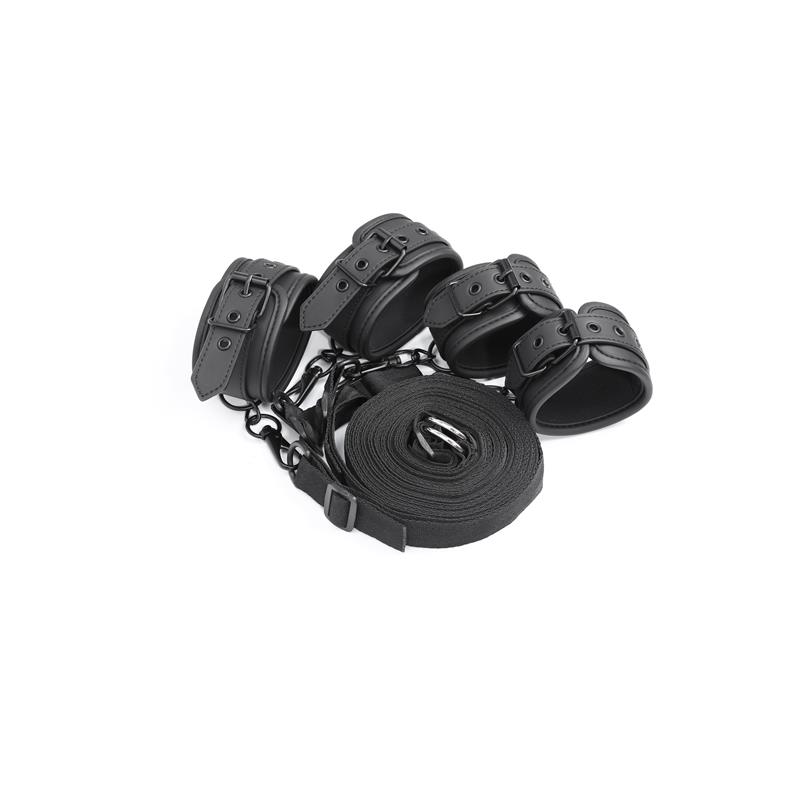 Bed Restraints Set Vegan Leather - Image 3