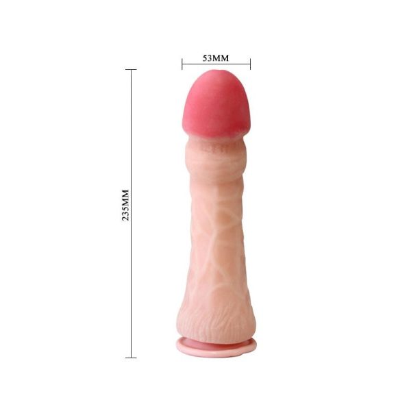 Baile Suction Cup Dildo Flesh 23.5 cm - Image 4