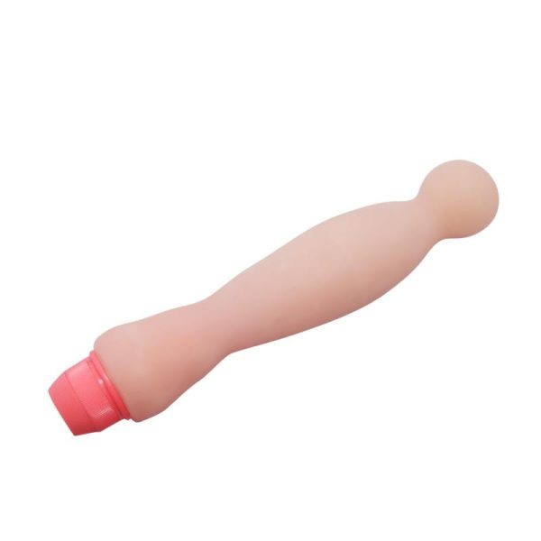Vibrating Dildo Flesh 22 cm - Image 3
