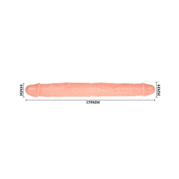 Baile Double Dildo Flesh - Image 5