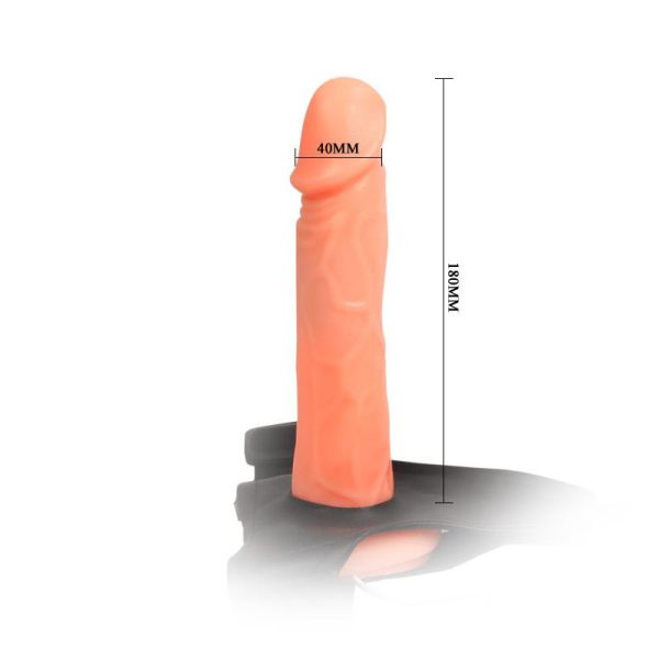 Strap-on with Hollow Dildo Jessica 18 cm - Image 6