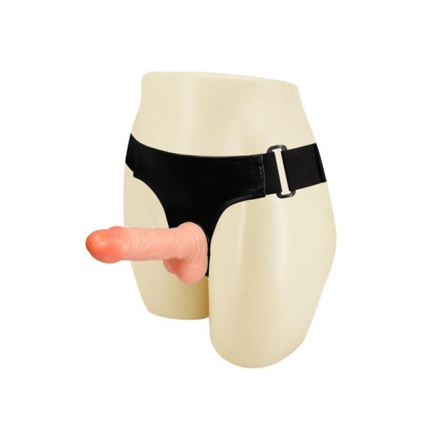 Strap-On with Dildo Realistic Flesh 15 cm - Image 2