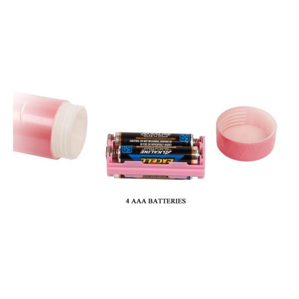 Baile Vibrating Strap-on with Dildo Pink  18 cm - Image 8
