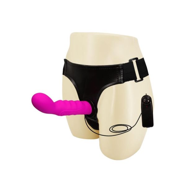 Strap-on with Dildo Purple 15.5 cm - Image 2