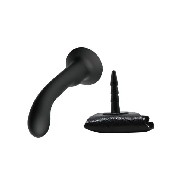 Strap-on with Silicone Dildo Black - Image 5