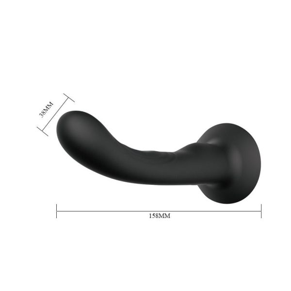 Strap-on with Silicone Dildo Black - Image 6