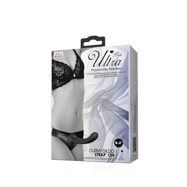 Strap-on with Silicone Dildo Black - Image 7
