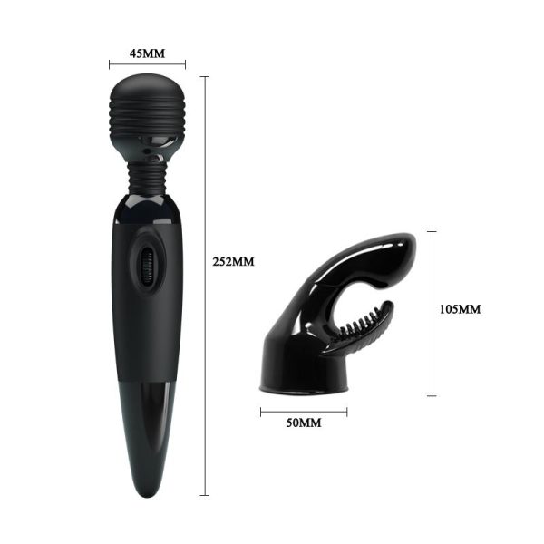 Pretty Love Sensual Massager Black - Image 4