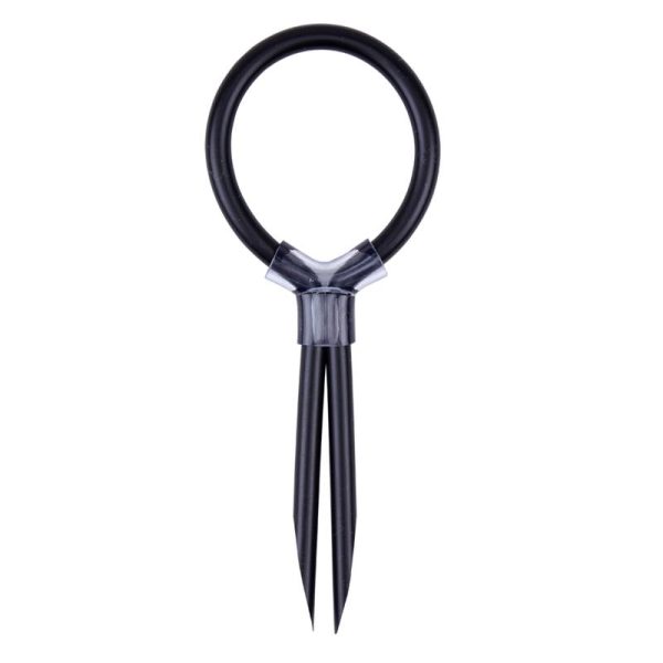 Stud Ring Silicone Black - Image 2