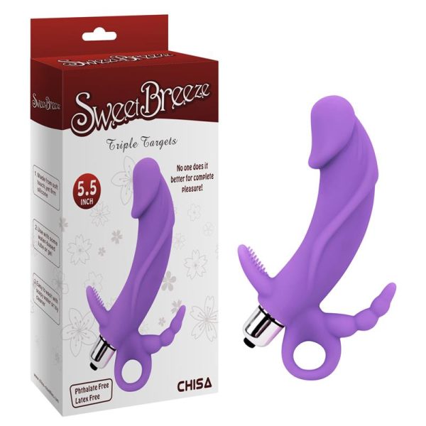 Stimulator Venus 4.7 x 3.7 cm Silicone Purple - Image 2
