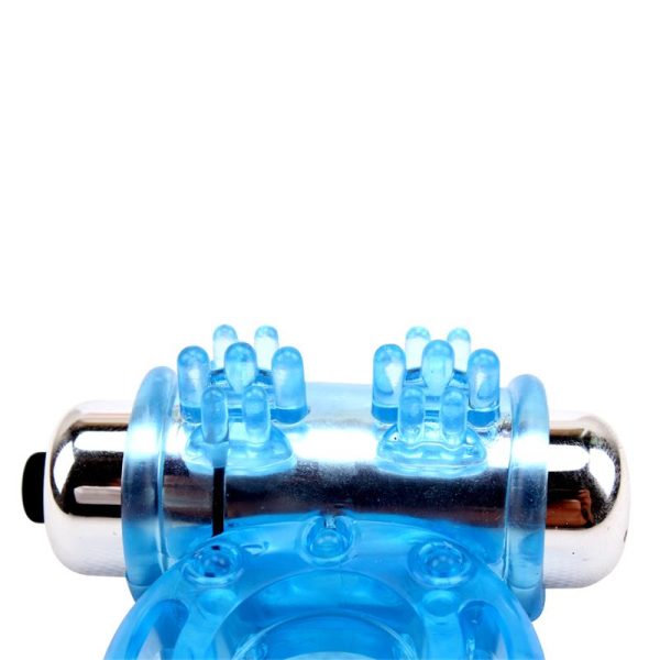 Vibrating Bull Ring-Blue - Image 4
