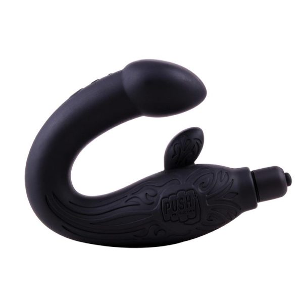 Perineum Massager Silicone Black - Image 4