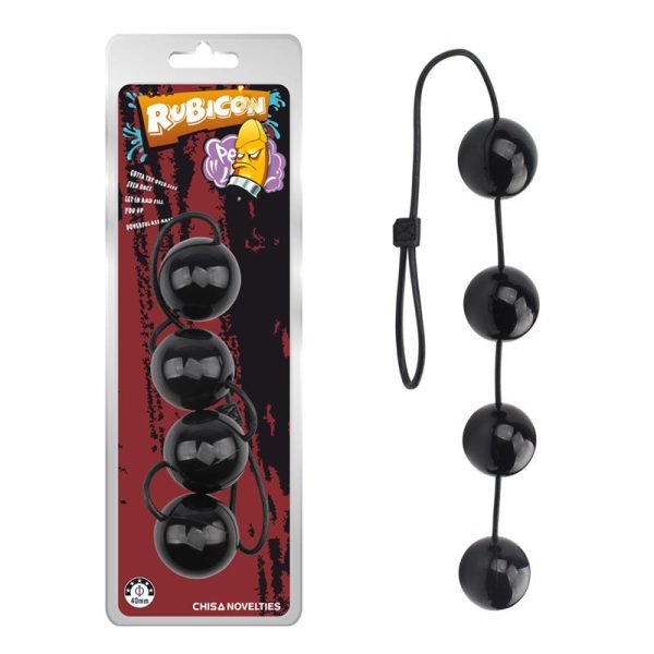 Anal and Vaginal Balls 60 x 5 cm Negro - Image 2