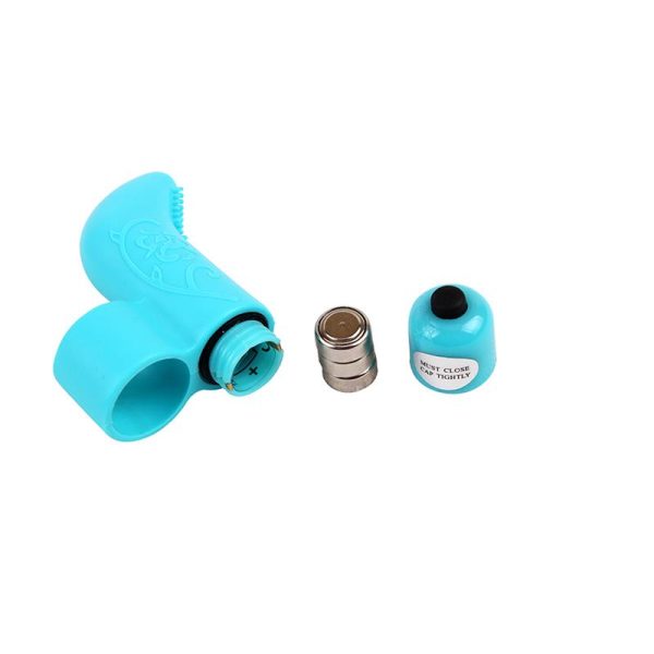 Stimulator MisSweet 7.6 x 2.2 cm Silicone Blue - Image 3