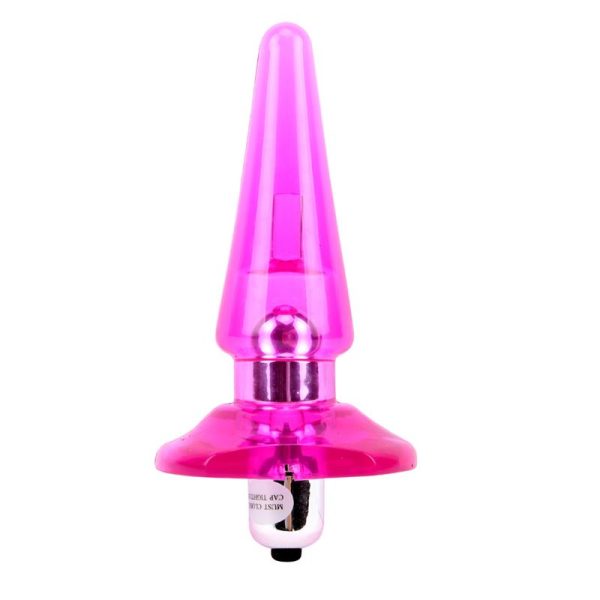 Vibrating Butt Plug Nicoles 2.5 x 3.2 cm Pink - Image 2