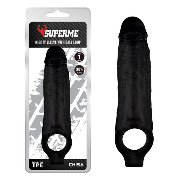 Mighty Sleeve With Ball Loop Black - Image 2