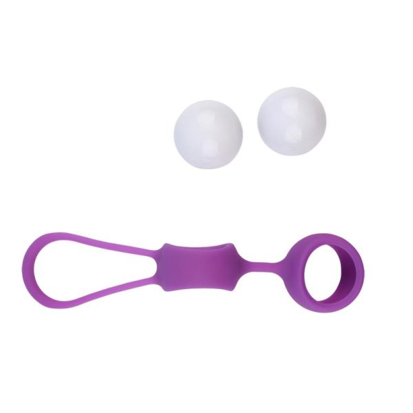 Geisha Balls MisSweet 17.7 cm Silicone Purple - Image 4