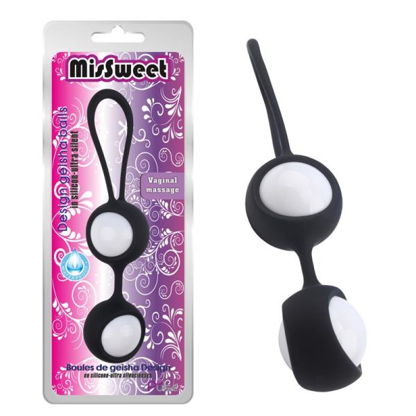 Geisha Balls MisSweet 17.7 cm Silicone Black - Image 5