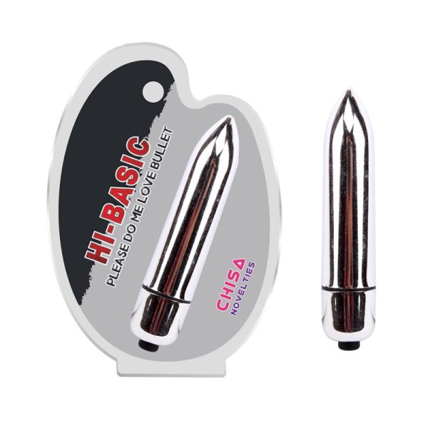 Vibrating Bullet Please Do Me Love 5.8 x 1.8 cm Silver - Image 6