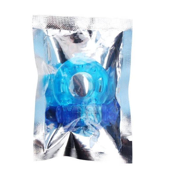 Vibrating Cock Ring 1.8 cm Blue - Image 2