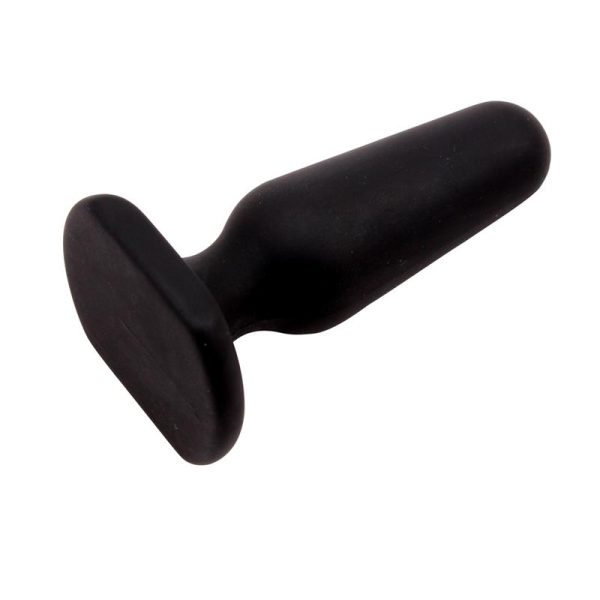 Butt Plug 7.5 x 2.5 cm Silicone Black - Image 2