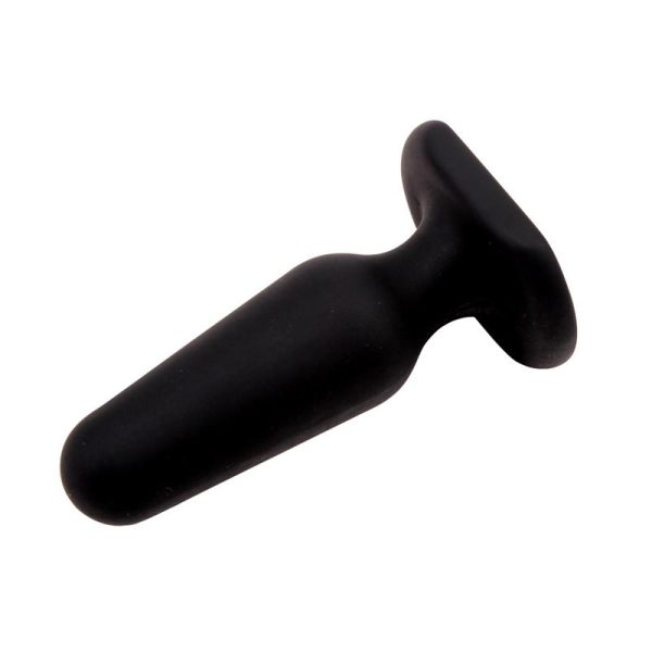 Butt Plug 7.5 x 2.5 cm Silicone Black - Image 4