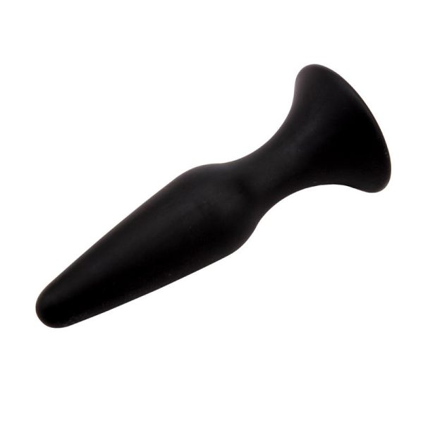 Butt Plug 12.5 x 3.1 cm Silicone Black - Image 4