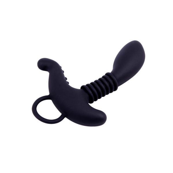 Butt Plug Booty Exciter Silicone Black - Image 2