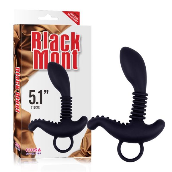 Butt Plug Booty Exciter Silicone Black - Image 5