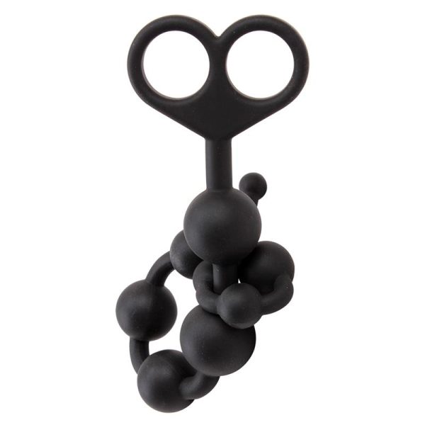 Boyfriend Beads 30.8 x 2.4 cm Silicone Black - Image 3