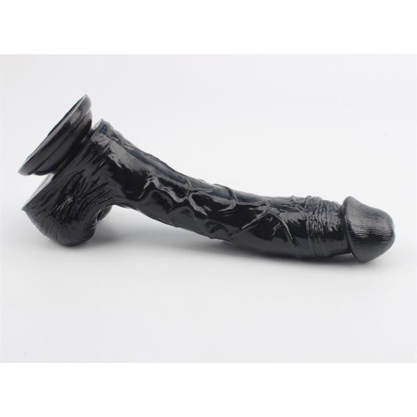 Dildo Leviathan 25 x 4.5 cm Black - Image 4