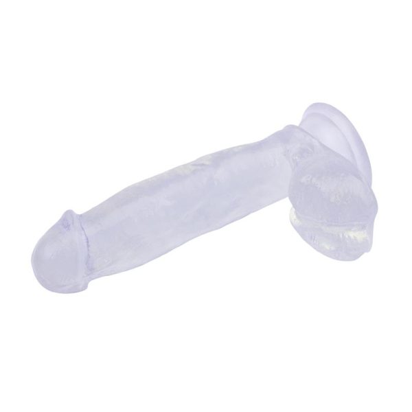 Dildo Hi-Rubber 7 Clear - Image 3