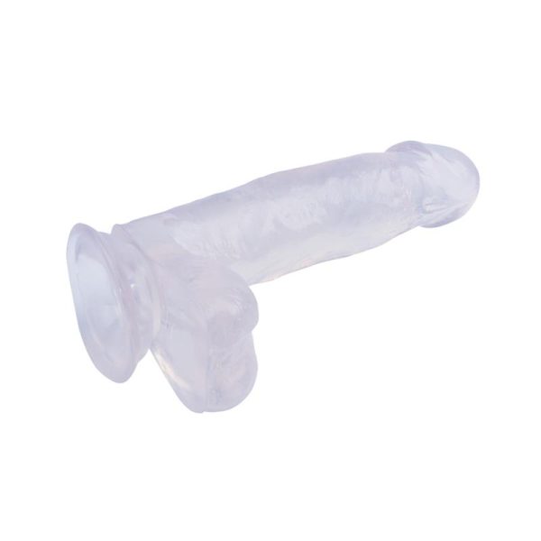 Dildo Hi-Rubber 7 Clear - Image 4