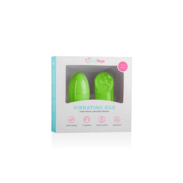 Remote Control Vibrating Egg - Green - Image 6