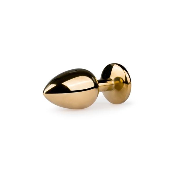Metal Butt Plug No.1 - Gold - Image 2