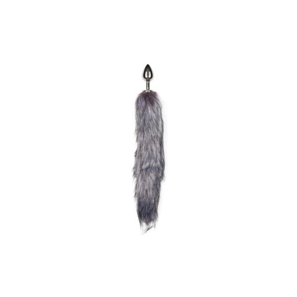 Fox Tail Plug No. 6 - Silver - Image 2