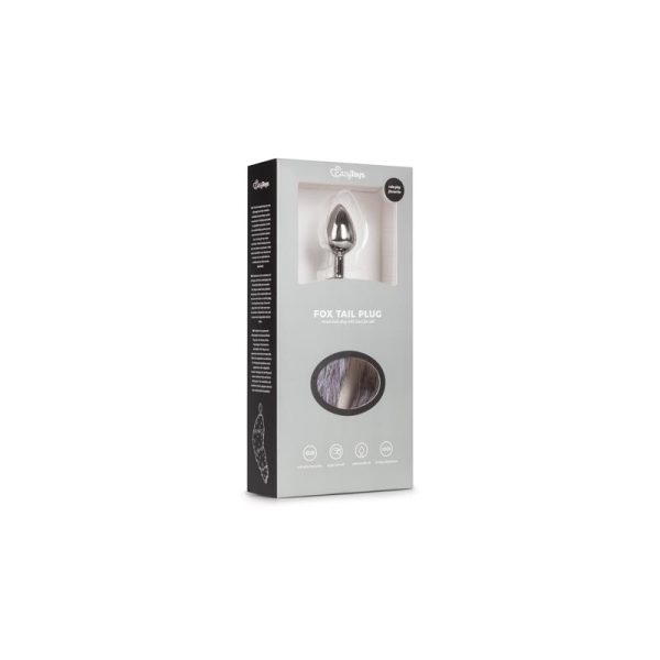 Fox Tail Plug No. 6 - Silver - Image 5