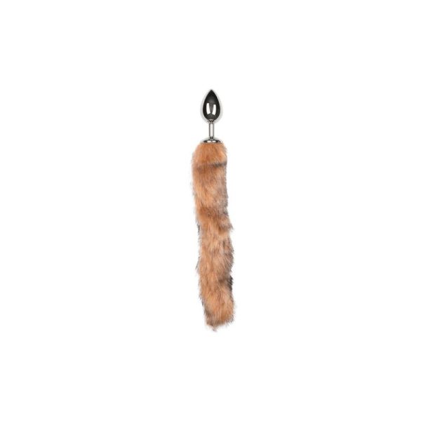Fox Tail Plug No. 3 - Silver - Image 2