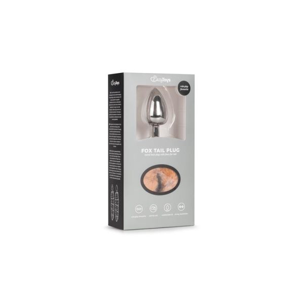 Fox Tail Plug No. 3 - Silver - Image 5
