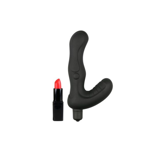 Black Silicone Perineum Tickler - Image 4
