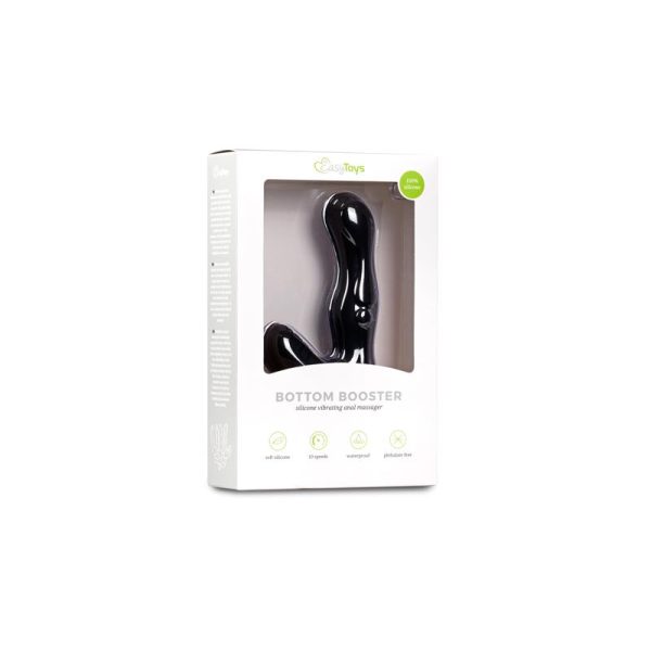 Black Silicone Perineum Tickler - Image 5