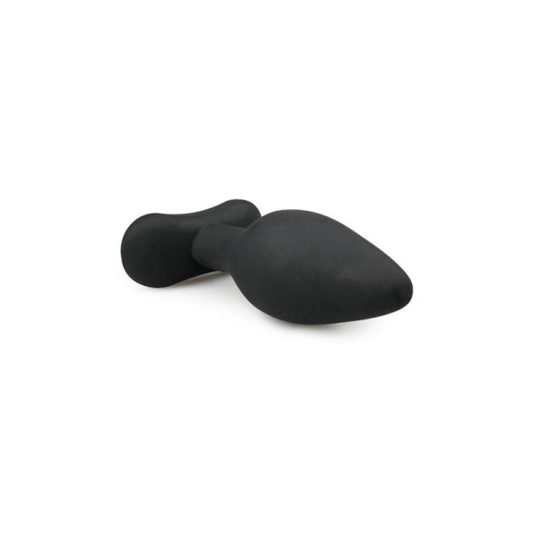 Large Black Silicone Buttplug - Image 2